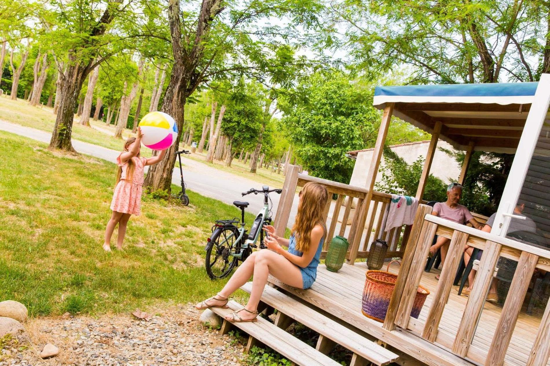 Camping La Chapouliere Ruoms Exterior photo
